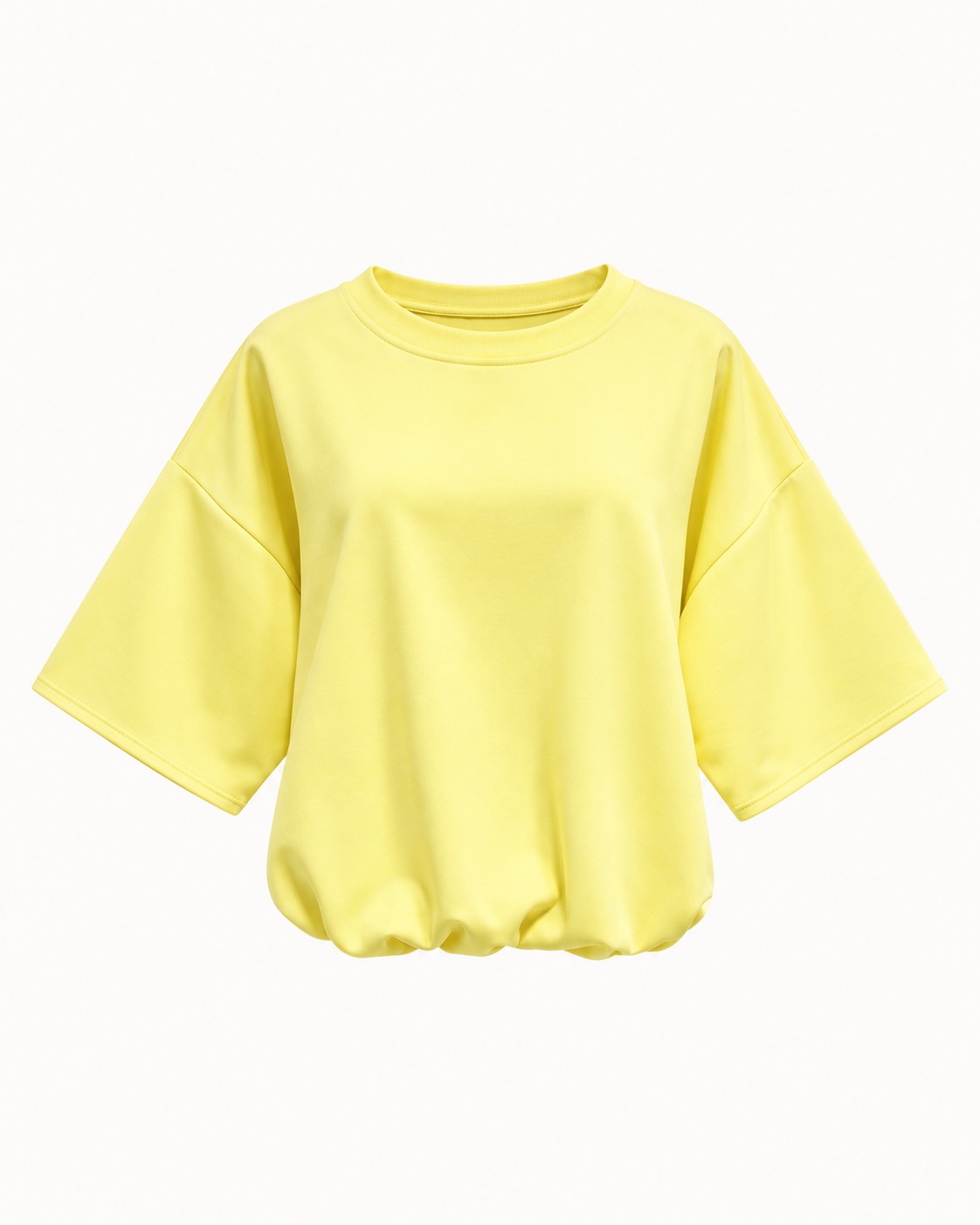T-shirt ballon jaune citron taille unique OR SHÉLI
